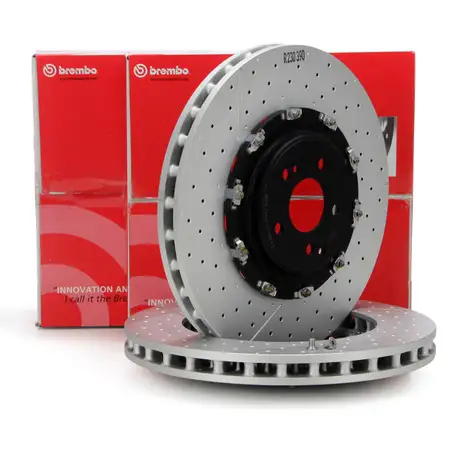 BREMBO 09.9313.33 Bremsscheiben Satz f&uuml;r MERCEDES C204 C63AMG R230 SL AMG vorne 2304211212