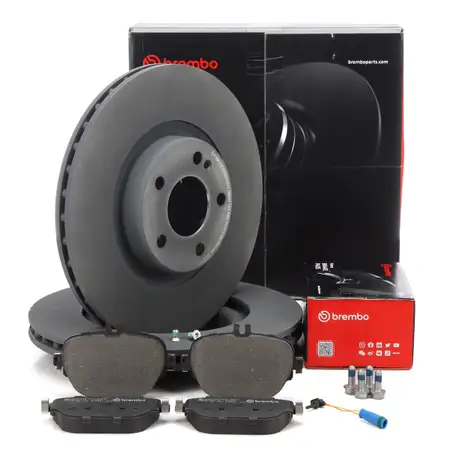 BREMBO Bremsscheiben + Bremsbel&auml;ge + Sensor f&uuml;r MERCEDES-BENZ GLC X253 C253 63 AMG hinten
