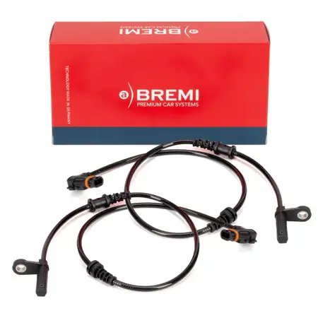 2x BREMI 51530 ABS Sensor Raddrehzahl f&uuml;r MERCEDES C-Klasse W204 S204 vorne 2049054305