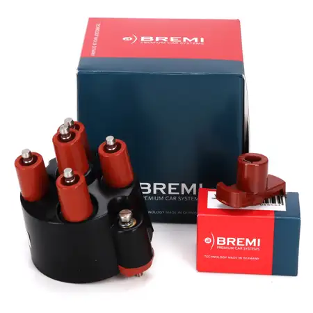 BREMI Verteilerkappe + Verteilerfinger f&uuml;r MERCEDES 190 W201 W124 W461 W463 M102