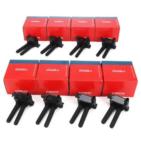 8x BREMI 20417 Z&uuml;ndspule f&uuml;r CHRYSLER 300C DODGE Charger Ram Durango JEEP Grand 3 4