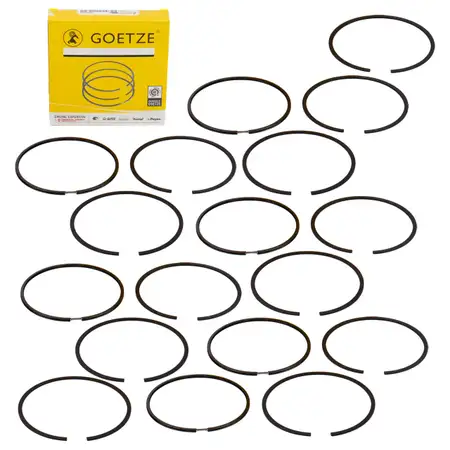 6x GOETZE 08-325900-00 Kolbenringsatz f&uuml;r PORSCHE 993 3.8 Carrera RS 300 PS 99310392540
