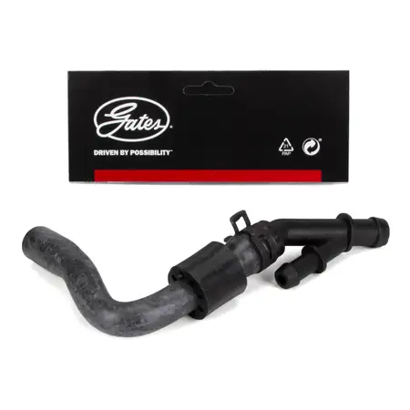 GATES 02-1801 K&uuml;hlerschlauch K&uuml;hlwasserschlauch f&uuml;r VW Golf 4 AUDI A3 8L SEAT Leon 1M 1.8T