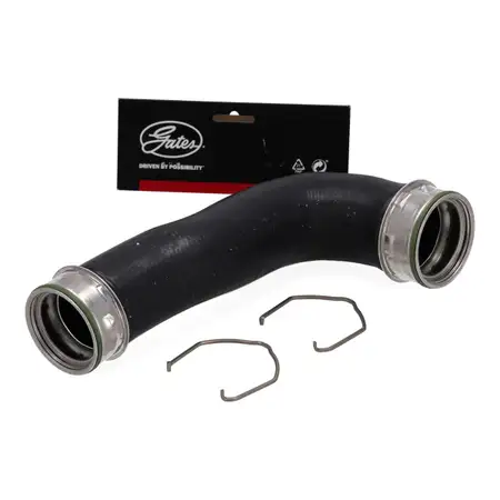 GATES Ladeluftschlauch f&uuml;r VW Golf 5 Passat B6 AUDI A3 8P SEAT Leon 1P SKODA 1.9/2.0 TDI