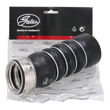 GATES Ladeluftschlauch f&uuml;r VW Golf 5 Passat B6 AUDI A3 SEAT Leon SKODA Octavia 2 1.9 2.0D