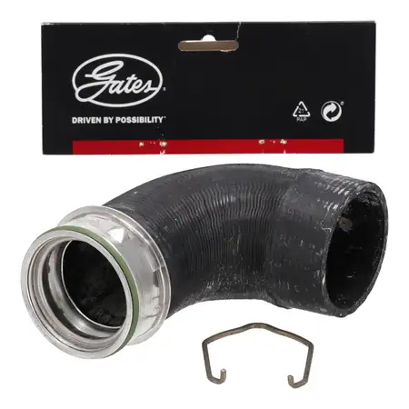 GATES Intercooler Hose for VW Golf 5, Passat B6, Audi Leon, Octavia 2 (1.9&ndash;2.0 TDI) 3C0145838D