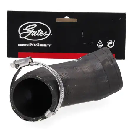GATES Intercooler Hose for VW Golf 6, Passat B6/B7, Audi A3 8P, Skoda Superb 2 (1.6/2.0 TDI)