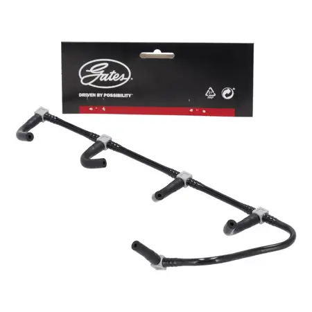 GATES Schlauch Leckkraftstoff f&uuml;r RENAULT Clio 2 3 4 Megane 3 DACIA Duster Dokker 1.5d