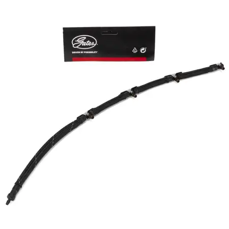 GATES Schlauch Leckkraftstoff f&uuml;r VW PASSAT B6/7 AUDI Q3 SEAT ALHAMBRA 2.0 TDI 03L130235AD
