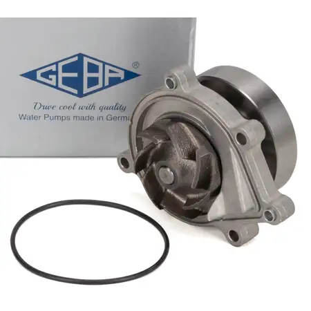 GEBA 55035 Wasserpumpe + Dichtung f&uuml;r MINI R55 R60 R56 R57 R58 R59 N47 Diesel 11518512443