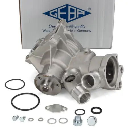 GEBA Wasserpumpe + Dichtungen f&uuml;r MERCEDES C124 W124 S124 W202 W210 A124 M104 1042004401