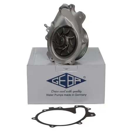 GEBA Wasserpumpe f&uuml;r MERCEDES W204 W205 A205 C/X218 W212 W222 X253 OM651 DIESEL 6512001302