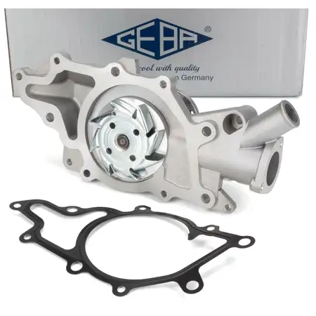 GEBA 13015 Wasserpumpe + Dichtung f&uuml;r MERCEDES Sprinter 3/4t B903 B904 OM612 6472000101