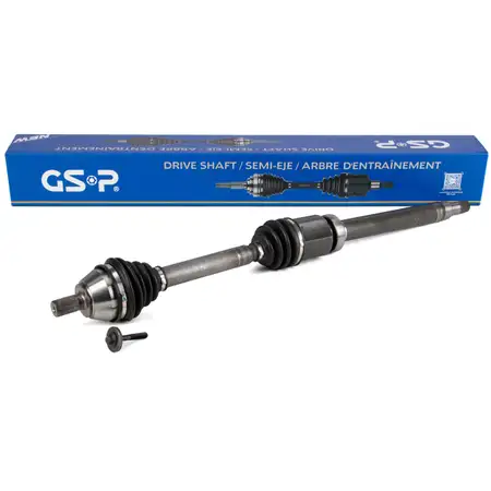 GSP 262053 Antriebswelle Gelenkwelle f&uuml;r VOLVO C30 S40 2 V50 1.6 D2 vorne rechts 36002144