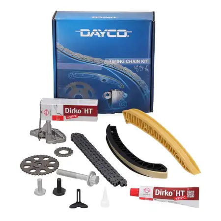 DAYCO Steuerkettensatz f&uuml;r VW Polo 4 9N Ibiza 3 4 Fabia 1 2 Roomster 1.2 12V 60-70 PS
