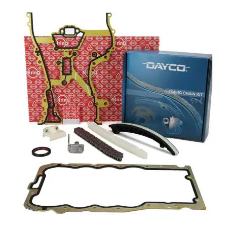 DAYCO Steuerkettensatz + Dichtungen f&uuml;r OPEL Astra H Corsa C D Meriva A Tigra B 1.2 1.4