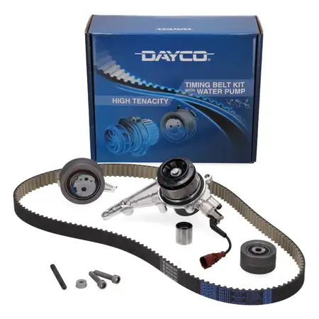 DAYCO Zahnriemensatz + Wasserpumpe f&uuml;r VW Touran 5T AUDI A3 8Y A4 B9 A6 SEAT SKODA 2.0 TDI