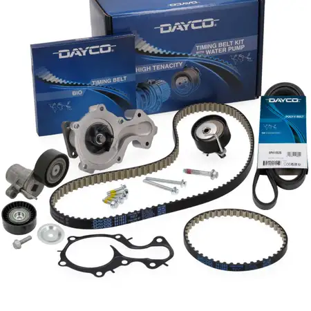 DAYCO Zahnriemensatz + Keilrippenriemensatz f&uuml;r FORD Fiesta 6 Focus 3 C-Max 2 1.0 EcoBoost