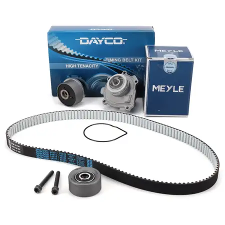 DAYCO Zahnriemensatz + MEYLE Wapu f&uuml;r OPEL Astra G H J Corsa D E Vectra Zafira 1.6 1.8