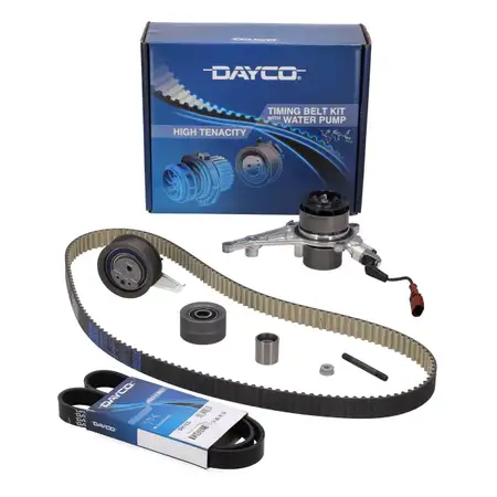 DAYCO Zahnriemensatz + Wasserpumpe + Keilriemen f&uuml;r VW Golf 8 Passat B8 A3 8Y Q3 2.0 TDI