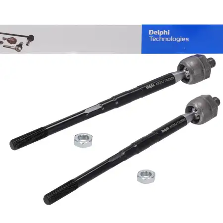 2x DELPHI TA2025 Spurstange f&uuml;r VW Polo 4 Fox SEAT Ibiza 3 SKODA Fabia 1 2 Roomster vorne