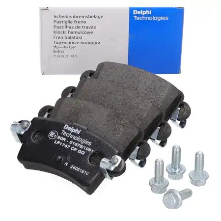 DELPHI LP1747 Bremsbel&auml;ge f&uuml;r NISSAN Interstar X70 OPEL Movano A RENAULT Master 2 hinten