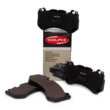 DELPHI LP2149 Bremsbel&auml;ge f&uuml;r AUDI A6 C6 C7 A7 4G PR-Nr. 1LM/1LX Vorderachse 4F0698151G