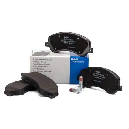 DELPHI LP2257 Bremsbel&auml;ge Bremskl&ouml;tze Bremssteine f&uuml;r VW Amarok PR-2E3 vorne