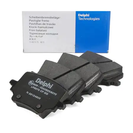 DELPHI Bremsbel&auml;ge f&uuml;r VW Passat B9 Tiguan AUDI Q3 FJB SKODA Superb 4 hinten 3WA698451