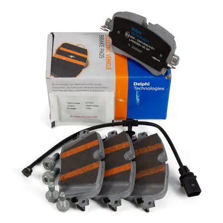 DELPHI LP5032EV Bremsbel&auml;ge Bremskl&ouml;tze f&uuml;r AUDI E-Tron GEN GEA quattro hinten 4KE698451G