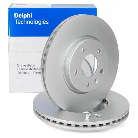 DELPHI BG4967C Bremsscheiben Satz OPEL Ampera Astra J Insignia B Zafira C 16 Zoll vorne