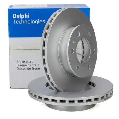 DELPHI BG5092C Bremsscheiben Satz &Oslash; 300mm f&uuml;r MERCEDES Sprinter B906/907/910 Vorderachse