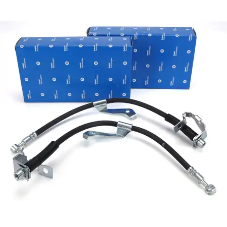 2x DELPHI Bremsschlauch Bremsleitung f&uuml;r OPEL Antara A CHEVROLET Captiva C100 C140 vorne