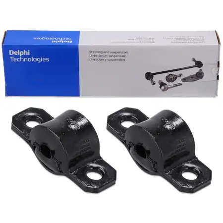 2x DELPHI TD685W Stabilisatorlager f&uuml;r FIAT Doblo Punto 176 188 Strada vorne au&szlig;en 7750990