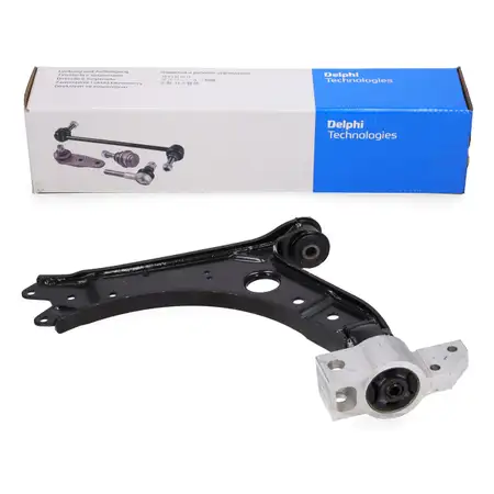DELPHI Querlenker f&uuml;r VW Golf 5 6 Caddy 3 AUDI A3 8P SEAT Leon 1P1 vorne unten links