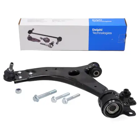 DELPHI Querlenker + Traggelenk f&uuml;r FORD Focus 2 C-Max VOLVO S40 2 vorne unten au&szlig;en links