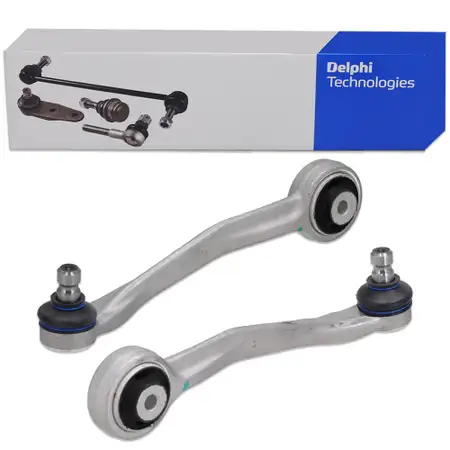 2x DELPHI Querlenker Lenker f&uuml;r AUDI A4 B8 A5 8T 8F Q5 8RB Vorderachse hinten oben au&szlig;en