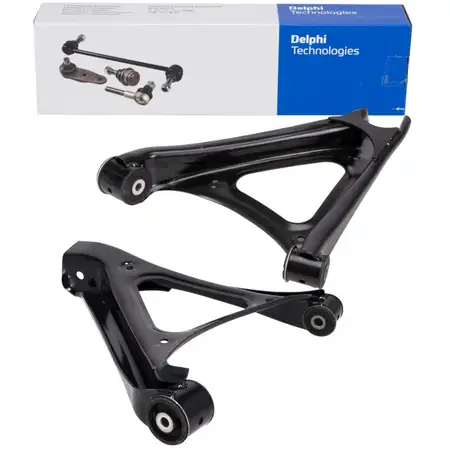 2x DELPHI Querlenker f&uuml;r AUDI Q7 4LB PORSCHE Cayenne VW Touareg Hinterachse vorne unten