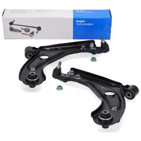 2x DELPHI Querlenker + Traggelenk f&uuml;r PSA C4 Picasso 2 Spacetourer 308 II III 508 II vorne