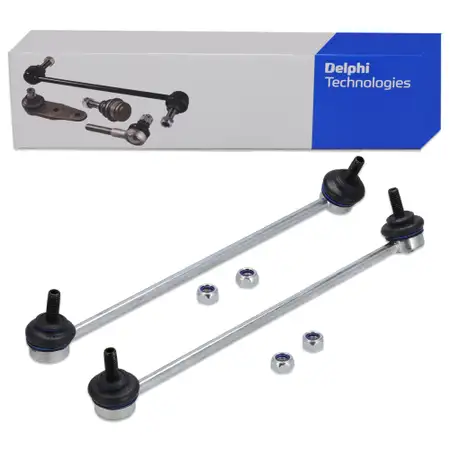 2x DELPHI Koppelstange f&uuml;r PSA C3 III C4 Cactus DS3 207 208 I OPEL Crossland X vorne