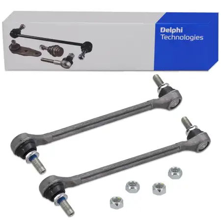 2x DELPHI Koppelstange f&uuml;r FORD Fiesta 6 7 B-Max Ka+ Tourneo / Transit Courier vorne