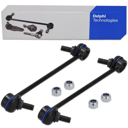 2x DELPHI Koppelstange f&uuml;r OPEL Corsa C Combo Vectra B Meriva A SAAB 9-5 (YS3E) vorne