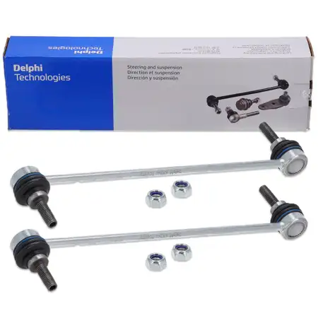 2x DELPHI Koppelstange Pendelst&uuml;tze f&uuml;r DACIA Duster HM HS vorne oder hinten 8200814411