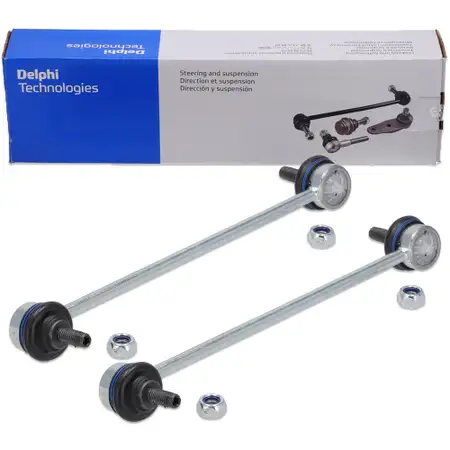 2x DELPHI TC932 Koppelstange Pendelst&uuml;tze f&uuml;r BMW 3er E46 Z4 E85 E86 vorne 31356780847