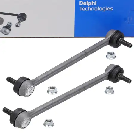 2x DELPHI Koppelstange f&uuml;r RENAULT Scenic 4 Espace 5 Megane 4 Kangoo 3 vorne 546188897R