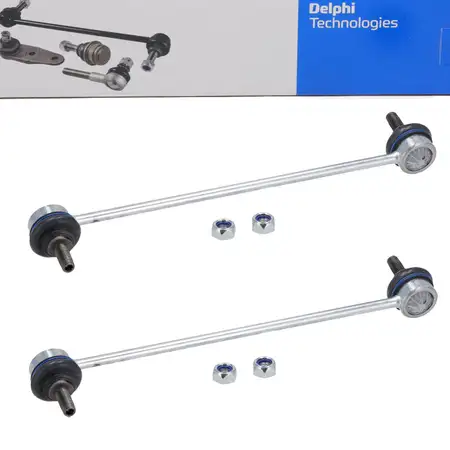 2x DELPHI TC2169 Koppelstange Stabilisator f&uuml;r RENAULT Laguna 3 vorne 546180001R