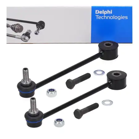 2x DELPHI TC1962 Koppelstange Pendelst&uuml;tze f&uuml;r VW Caddy 3 4 / Alltrack hinten 2K0505465B
