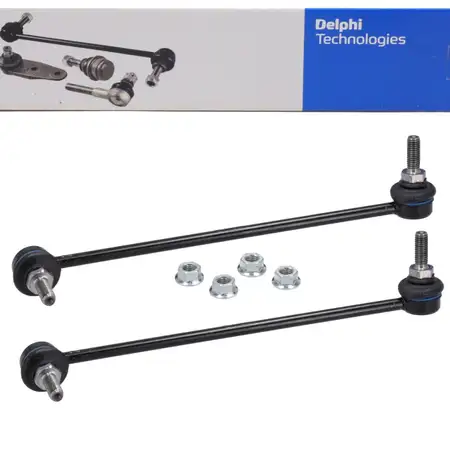 2x DELPHI TC2650 Koppelstange f&uuml;r PORSCHE 996 3.4/3.6 Carrera 3.6 Turbo vorne 99634307305