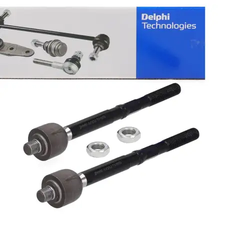 2x DELPHI TA1943 Spurstange Axialgelenk f&uuml;r RENAULT Megane 2 Grand / Scenic 2 vorne