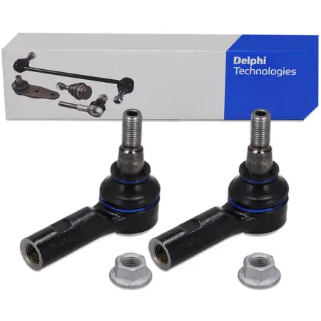 2x DELPHI TA2461 Spurstangenkopf f&uuml;r MERCEDES Sprinter B906/907/910 VW Crafter 2E 2F vorne